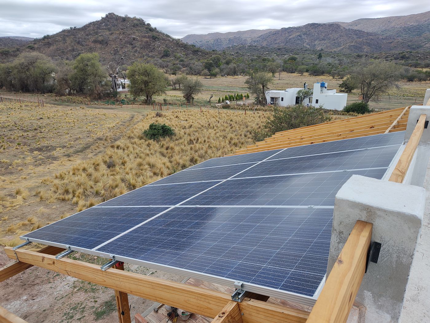 Sistema off-grid en las sierras