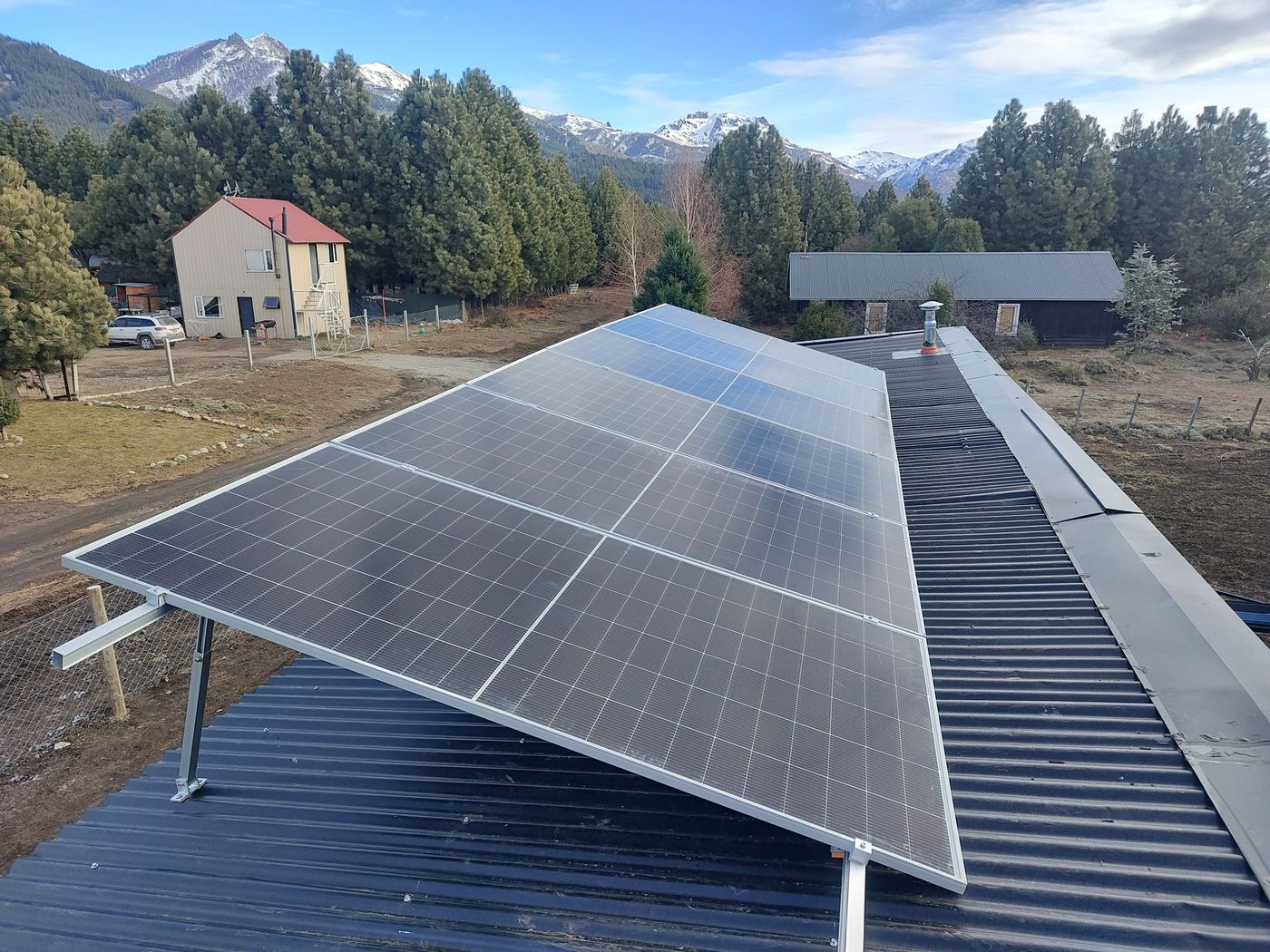 Tiny house con paneles solares